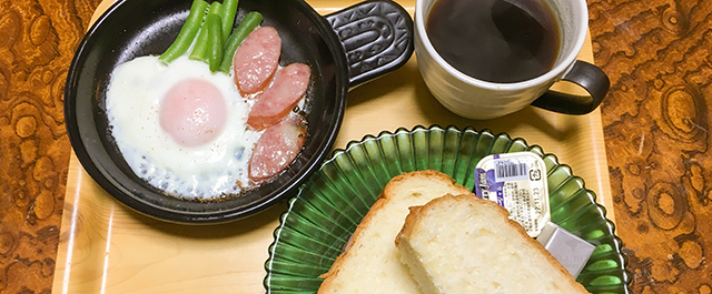 清水屋の朝飯（洋食）